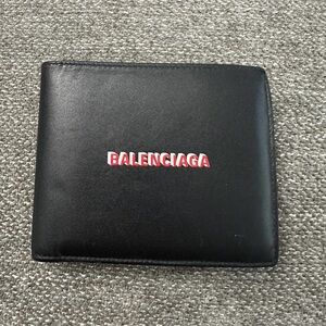 Balenciaga Black Leather Wallet